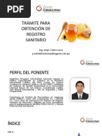 Registro Sanitario de Alimentos