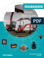 KUBOTA - Spare Parts Catalogue TP