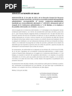 Servicio Extremeño de Salud: Viernes 11 de Agosto de 2023