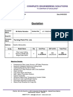 0064 - Quotation For Turning Point 2000W Single Pallet F3015