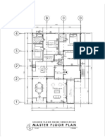 A B C D: Master Floor Plan