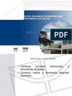 Ferramentas de Gestão e Balanced Scorecard