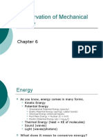 Conservation of Mechanical Energy - Honors