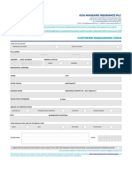 Customer Onboarding Form