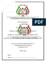 Monografía Estrategias de Aprendizaje