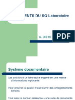 DOCUMENTS SQ Laboratoire