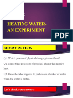 G8 Lesson 18 Heating Water An Experiment