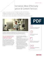 Start Using Information More Effectively With Xerox® Capture & Content Services