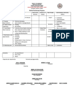 Action Plan - Herbal Gardening 2022-2023 Sample