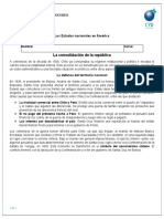 Guía N° 4.2 La Formación de La República