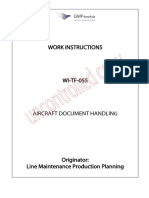 WI-TF-055 Aircraft Document Handling