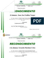 Diploma de Aprovechamiento