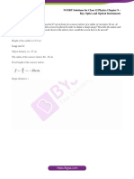 NCERT Solutions For Class 12 Physics Chapter 9 Ray Optics and Optical Instruments