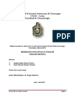 Universidad Nacional Autónoma de Nicaragua UNAN - León Facultad de Odontología