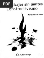 Aprendizaje Sin Límites. Constructivismo (Calero Pérez, M.)