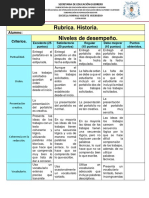 Instrumentos de Evaluación-Primer Proyecto