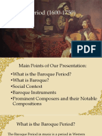 Baroque Report