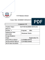 Assignment No 3 MIS