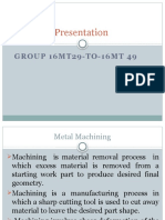 Metal Machining