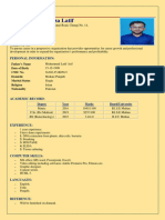 Hamza Biotech CV