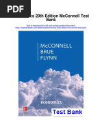 Economics 20th Edition Mcconnell Test Bank