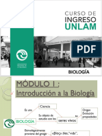 MODULO 1 Introduccion A La Biologia