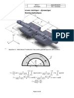 MECA2 - Dynamique - TD2 - Correction