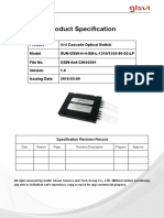 Osw 4x4 Cascade Optical Switch Data Sheet 550301