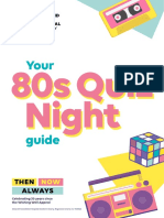 80's Quiz Night