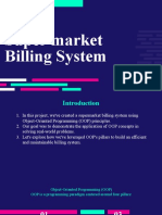 Super Market Billing System