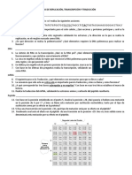 Ejercicio de DNA y RNA