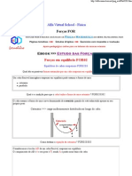 Equilíbrio de Cabos Suspensos