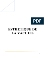 Esthétique de La Vacuité