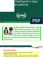 Tema 2 Clasificación y Tipos de Auditoría