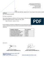 Carta de Acceso ATP-PE-23-19555