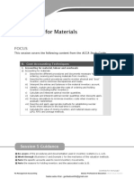 F2-05 Accounting For Materials