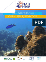 Training Guide For Coral Reef Restoration