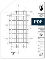 Planta Estructural Techo