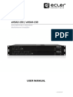 Ecler eHSA 2-4-150 User Manual EN