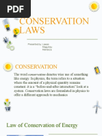 Conservation of Laws