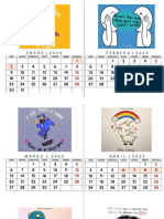 Calendar I o