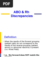 ABO and RH Discrepancies Mazen Final