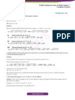 NCERT Solutions For Class 10 Maths Chapter 7 Coordinate Geometry