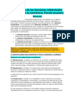 Semiología de Las Func. Intelectuales Basicas y de La Conciencia. FERRALI. Resumen