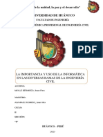 Monografia de Importancia de La Informatica en La Ing Civil