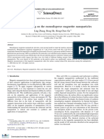 Oleic Acid Coating On The Monodisperse Magnetite Nanoparticles