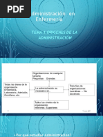 Clase 1 Origenes de La Administración