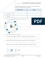 Particle Relative Mass Charge: Particular Particle Knowledge - Radioactivity