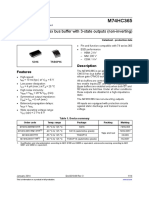 Hex Bus Buffer With 3-State Outputs (Non-Inverting) : Features Description