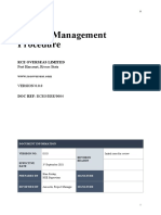 Change Management Process 03 22 2012